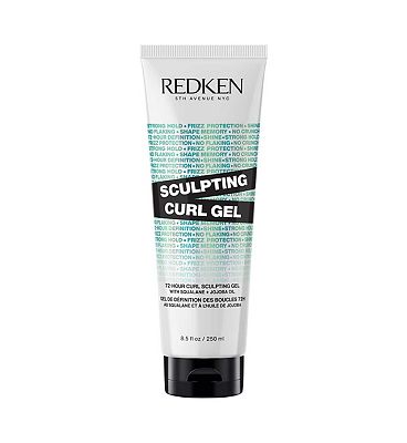 Redken Sculpting Curl Gel for Curly & Coily Hair, Up To 72-Hour Strong Holding Gel 250ml