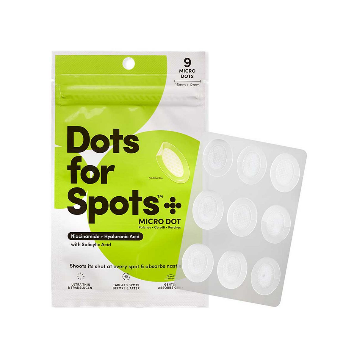 Dots for Spots Micro Blemish Treatment Patches 9 Pack