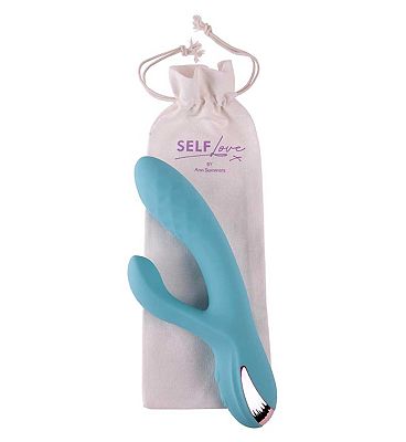 Ann Summers Self Love Dual Rabbit Vibrator - Blue