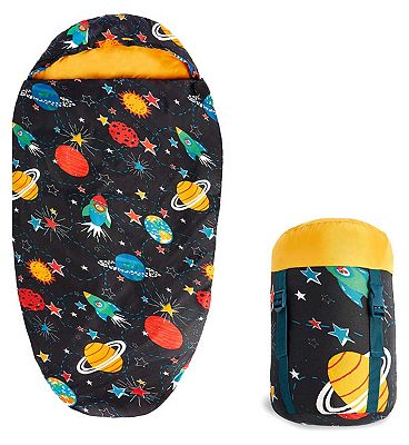 Silentnight Camping Collection Kids Sleeping Bag - Space