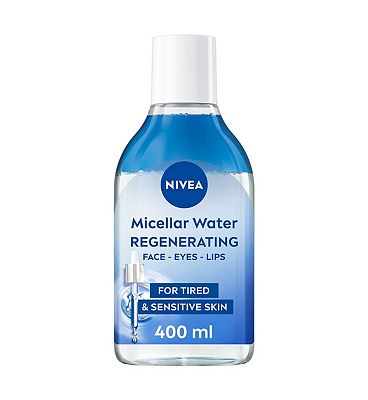 NIVEA Regenerating Micellar Water +5% Serum with Panthenol & Squalane for Tired & Sensitive Skin 400