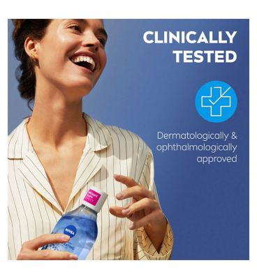 NIVEA Regenerating Micellar Water +5% Serum with Panthenol & Squalane for Tired & Sensitive Skin 400ml (14)