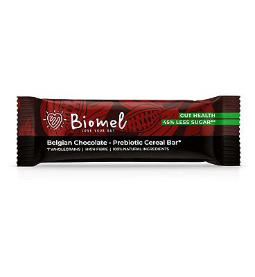 Biomel Prebiotic Cereal Bars Belgian Chocolate 45g