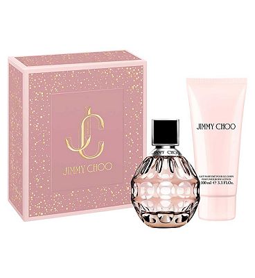 Jimmy Choo Original Gift Set: Eau de Parfum 60ml + Body Lotion 100ml Plastic Free