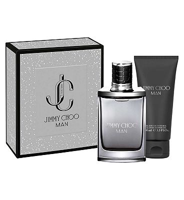 Jimmy Choo Man Gift Set: Eau de Toilette 50ml + Shower Gel 100ml Plastic Free