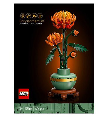 LEGO Icons Chrysanthemum Flower Set for Adults