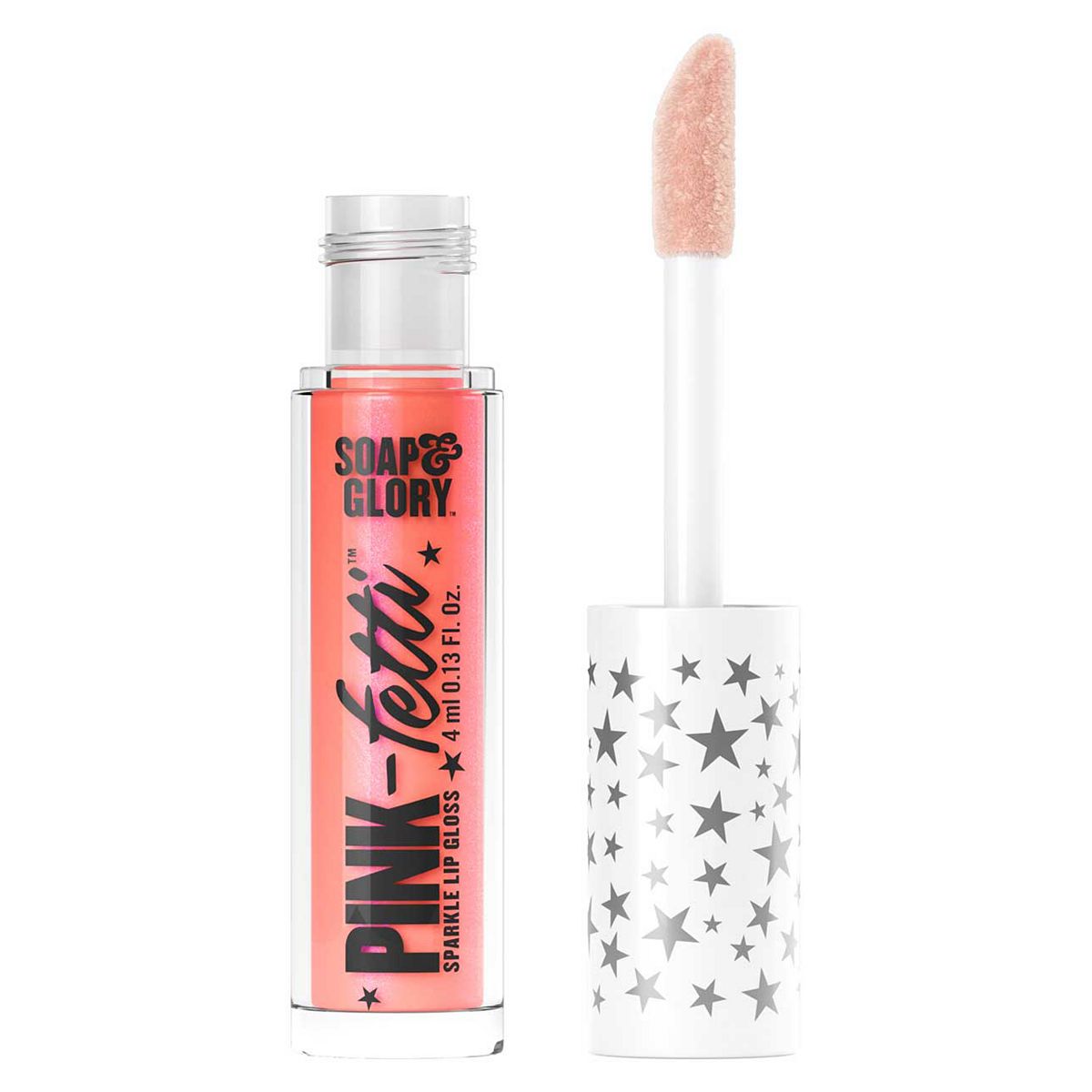Soap & Glory Pink Fetti Sparkle Lipgloss 4ml