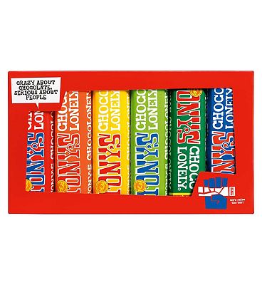 Tony's Chocolonely Rainbow Tasting Pack 288g