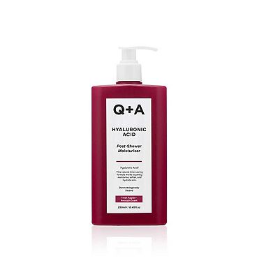 Q+A Hyaluronic Acid Post-Shower Moisturiser 250ml