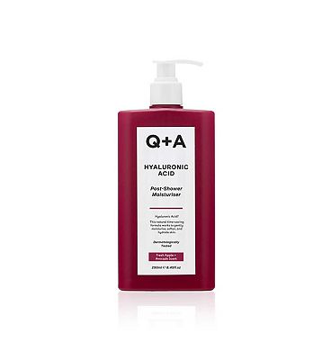 Q+A Hyaluronic Acid Post-Shower Moisturiser 250ml