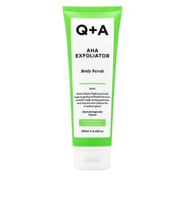 Q+A AHA Exfoliator Body Scrub 250ml (2)