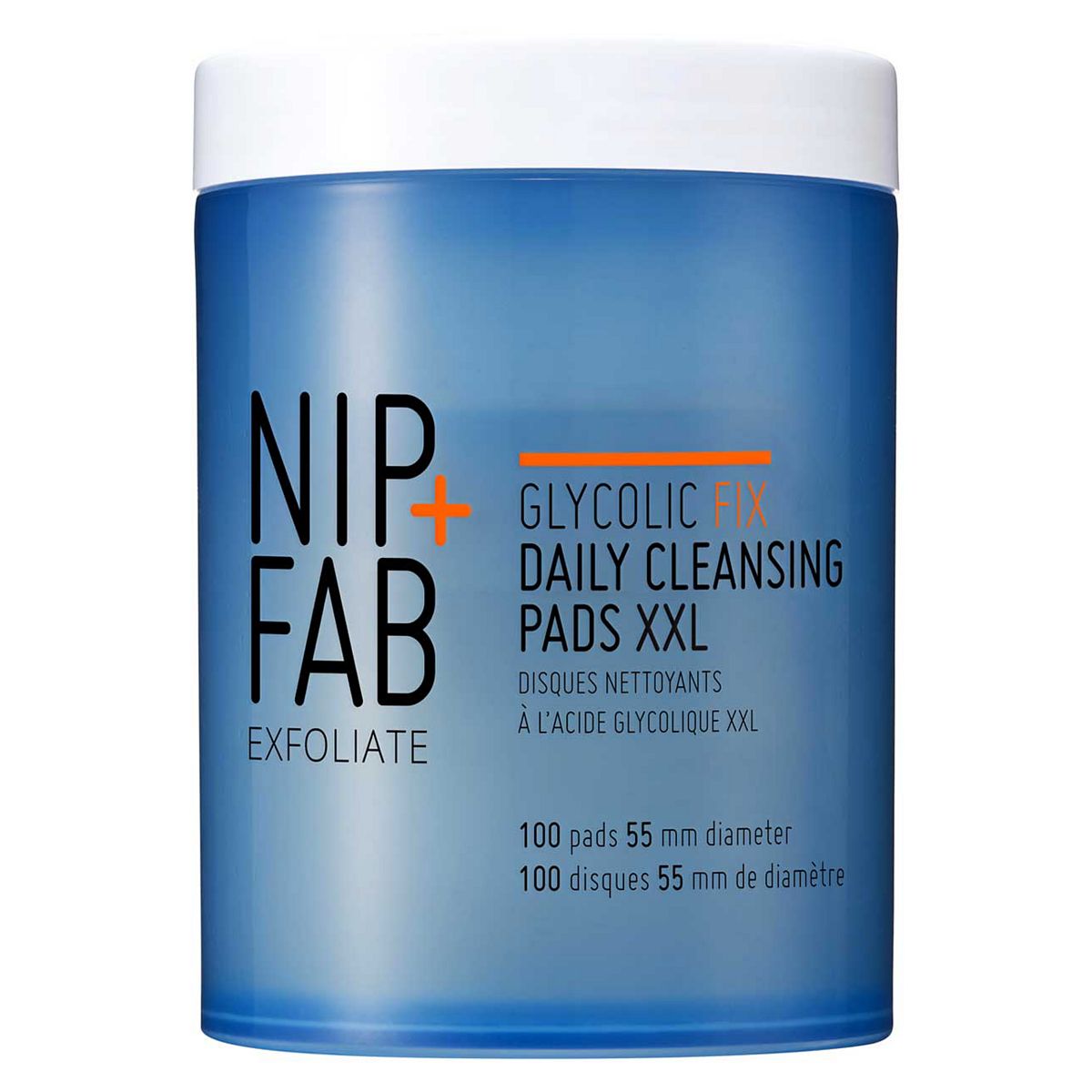 Nip+Fab Glycolic Fix Daily Cleansing Pads Xxl (100 Pads)