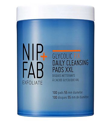 Nip+Fab Glycolic Fix Daily Cleansing Pads XXL (100 Pads)