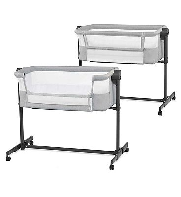 Kinderkraft Bedside Crib Neste Up 2 Light-Grey