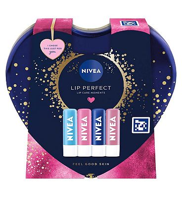 Nivea Lip Perfect Lip Balm Gift Set