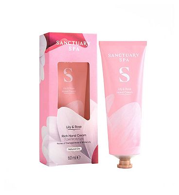 Sanctuary Spa Lily & Rose Natural Oils Rich Hand Cream 60ml