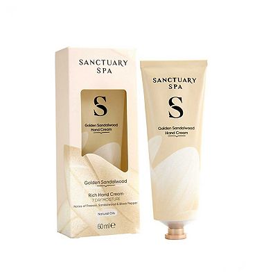 Sanctuary Spa Golden Sandalwood Natural Oils Rich Hand Cream 60ml