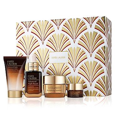 Este Lauder Lift + Glow Advanced Night Repair 4-Piece Skincare Gift Set