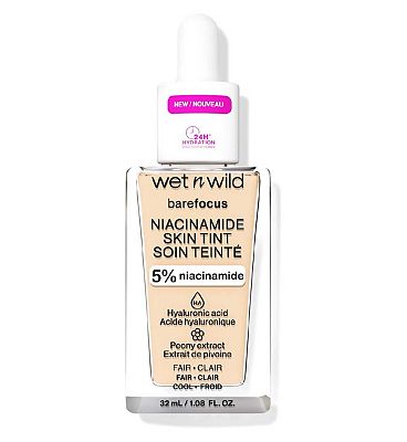 Wet n wild Bare Focus Niacinamide Skin Tint amber beige 32ml amber beige