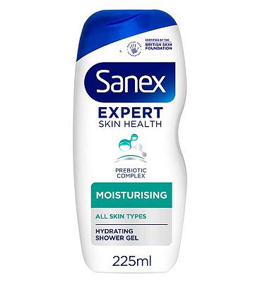 Sanex Expert Skin Health Moisturising Shower Gel Body Wash 225ml