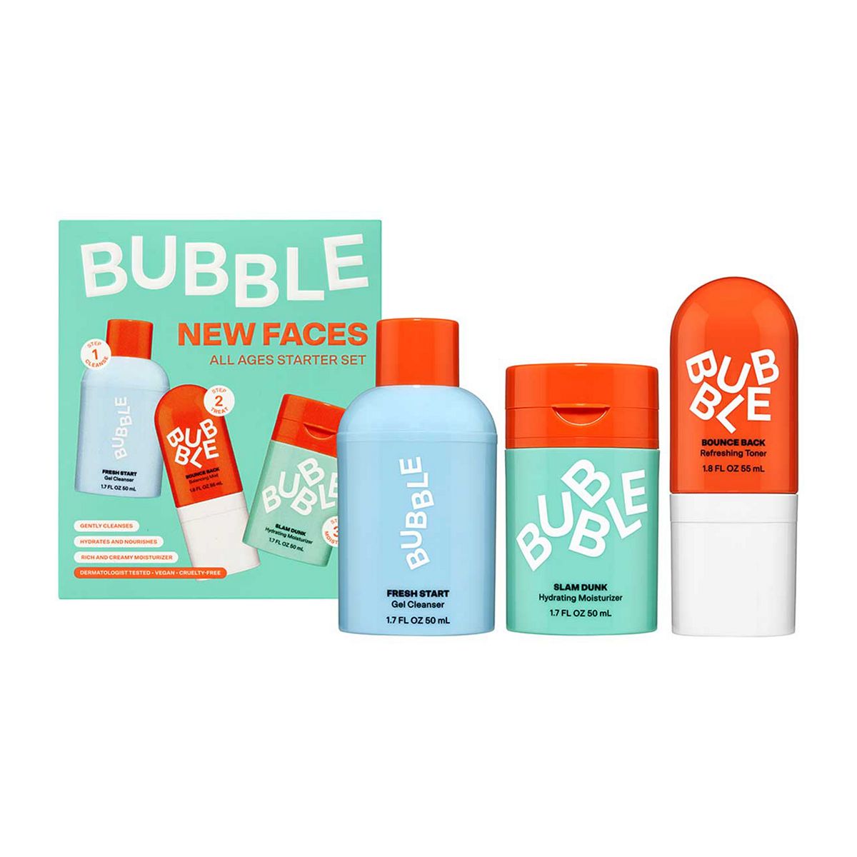 Bubble New Faces All Ages Starter Kit