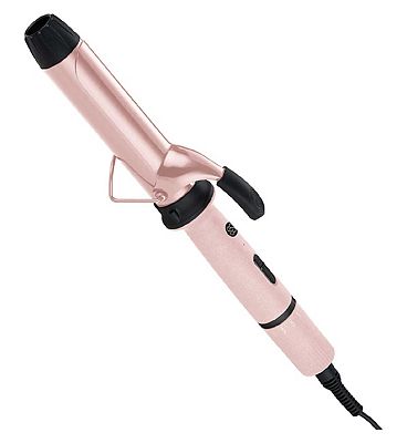 Love My Hair Ceramic Curling Tong in Blush Pink