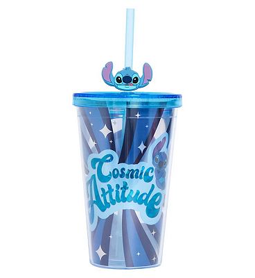 Stitch Tumbler with Straw