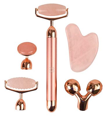 Love My Skin Complete Contouring Facial Roller Set