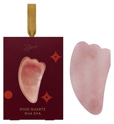 Boots Rose Quartz Gua Sha