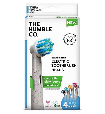 The Humble Co Plant Based Toothbrush Head 4s