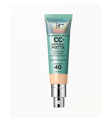 iT Cosmetics Your Skin But Better CC+ Natural Matte with SPF 40 32ml - Rich rich