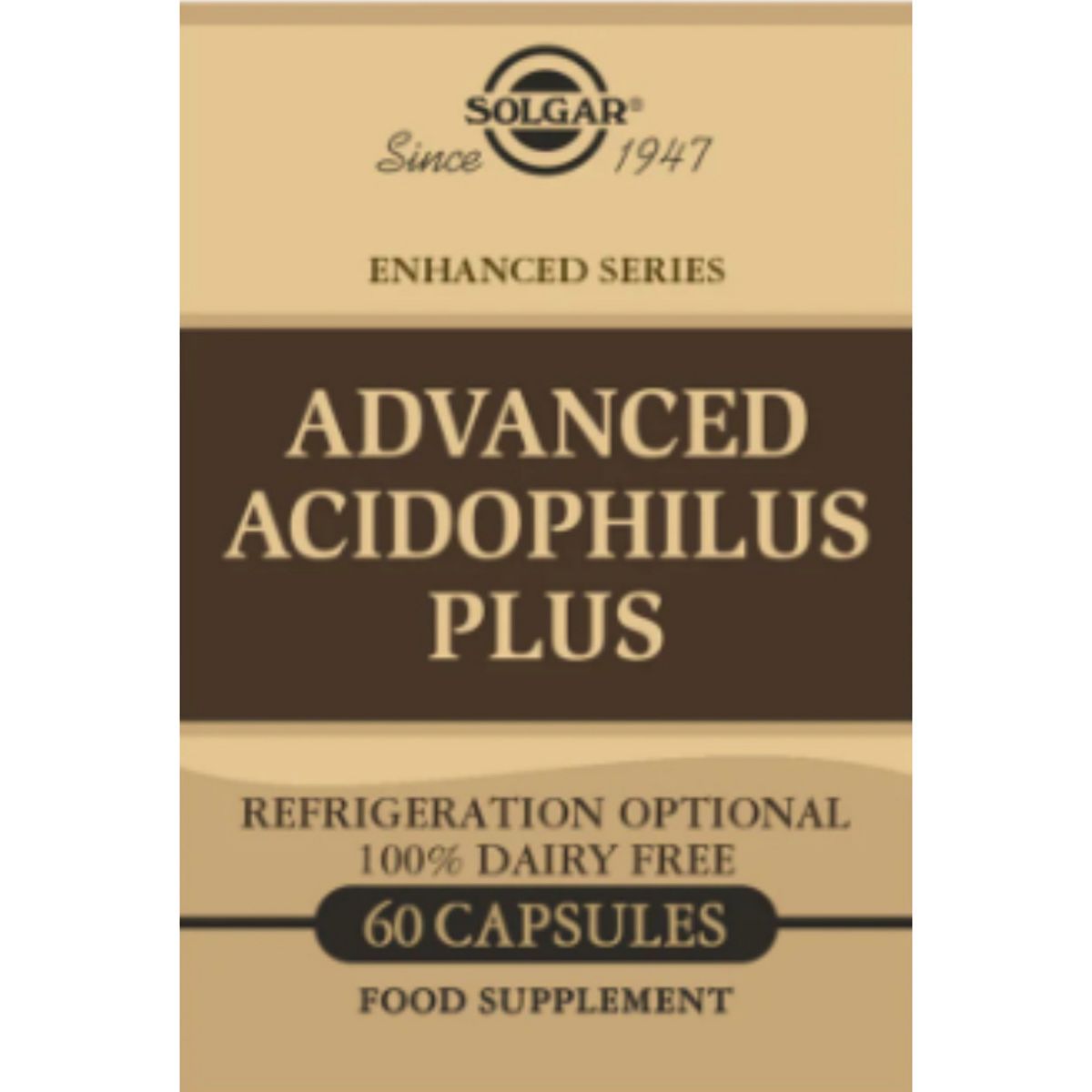 Solgar Advanced Acidophilus Plus Vegetable 60 Capsules