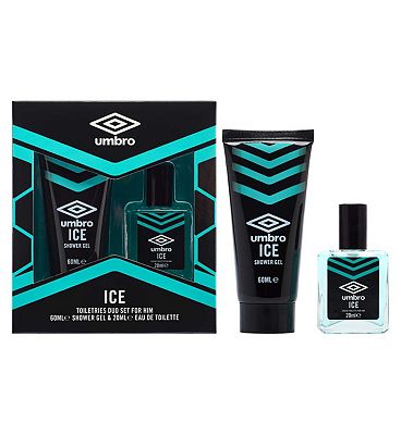 Umbro 20ml Eau de Toilette & 60ml Shower Gel - ICE