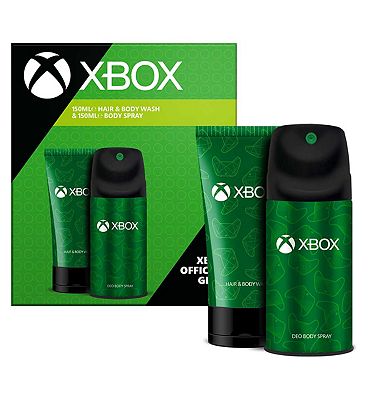 Xbox 150ml Deodrant Body Spray & 150ml Body Wash 2 Piece Gift Set