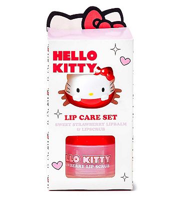 Hello Kitty Lip Balm & Scrub Gift Set