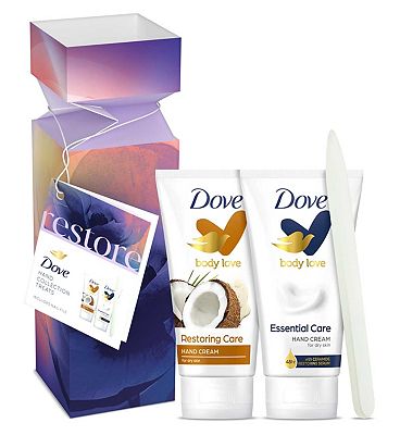 Dove Restore Hand Collection Treats with Nail File