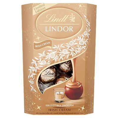 Lindt Lindor Cornet - Irish Cream - Medium - 200g