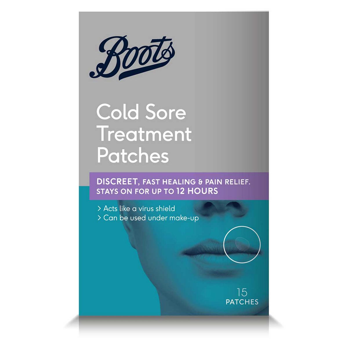   Cold Sore Treatment Patches 15 Pack