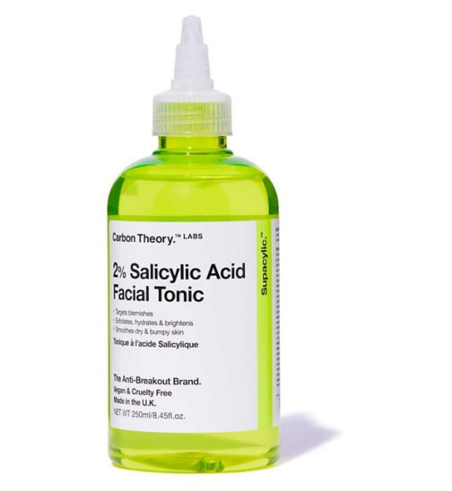 Carbon Theory Supacyclic 2% Salicylic Acid Facial Tonic 250ml