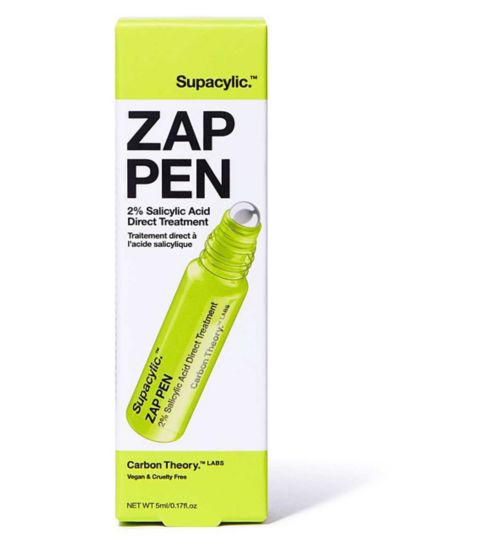 Carbon Theory Supacylic Zap Pen 2% Salicylic Acid Roller Pen 5ml