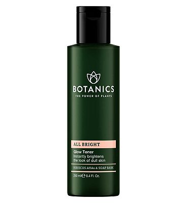 Botanics All Bright Glow Toner With Natural AHAs 250ml