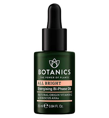 Botanics All Bright Energising Bi-Phase Face Oil 25ml