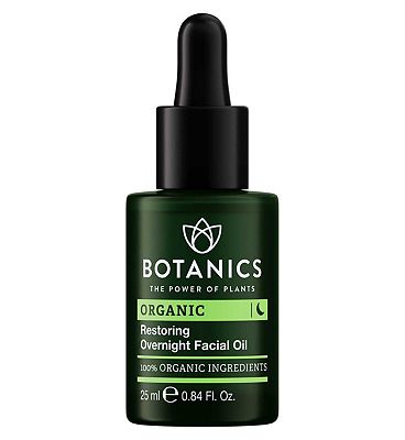 Botanics 100% Organic Restoring Overnight Facial Oil 25ml