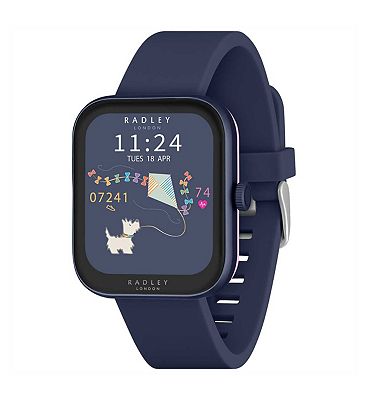 Radley Ladies Series 32 Smart Navy Silicone Strap Watch