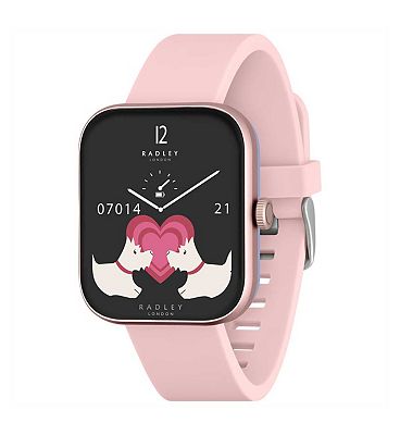 Radley Ladies Series 32 Smart Pink Silicone Strap Watch