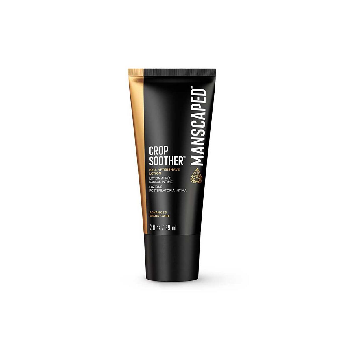 Manscaped Crop Soother, Men's Post-Shave Relief, Groin Aftershave Lotion, 59Ml