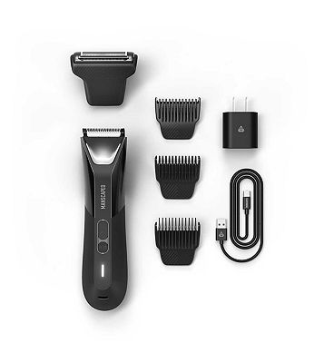 MANSCAPED The Lawn Mower 5.0 Ultra Essentials Kit, Electric Body Hair Trimmer Shaving Set