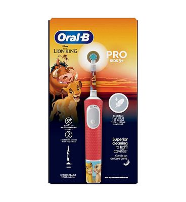 Oral B Oral-B Pro Kids Lion King Electric Toothbrush Designed By Braun