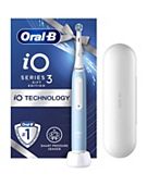 Oral-B iO3 Ice Blue Electric Toothbrush + Travel Case
