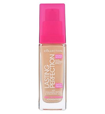 Click to view product details and reviews for Collection Lasting Perfection Satin Foundation Shade 16w Cocoa Warm 27ml 16w Cocoa Warm.